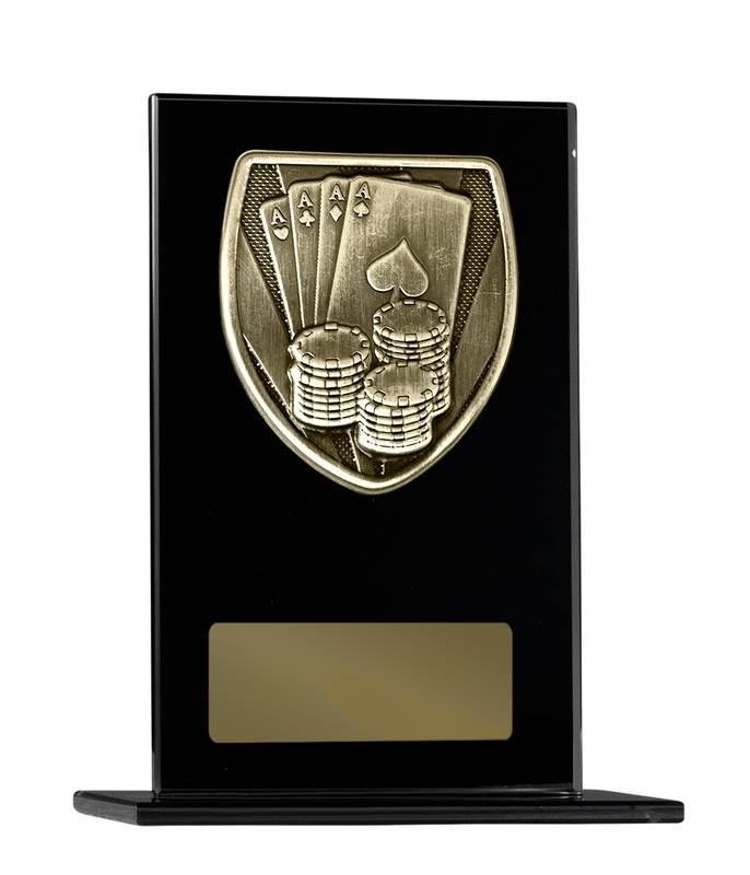 Poker Glass Trophy 200mm