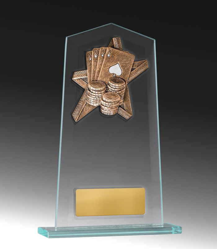 Water Polo Glass Trophy 210mm