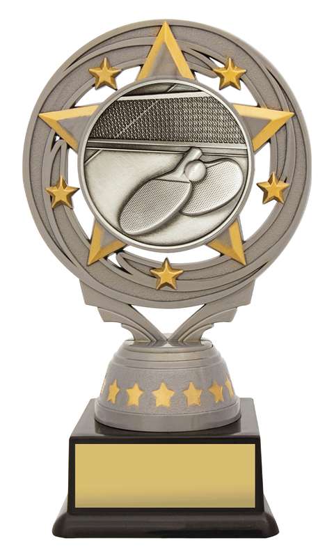 Silver Table Tennis Torch