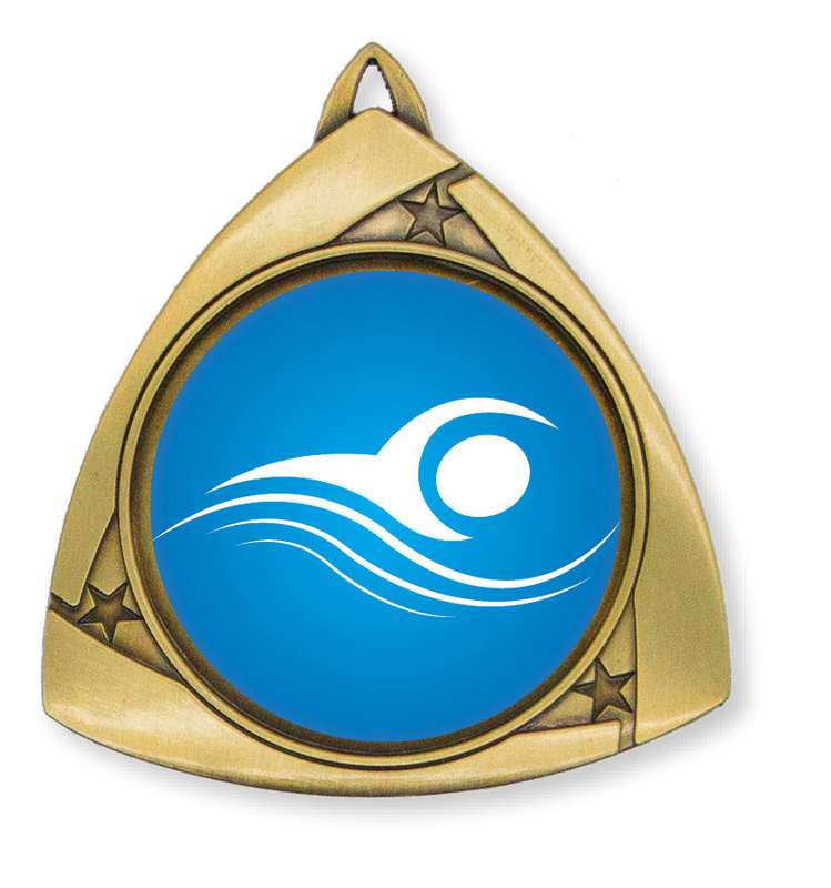 Triangle 50mm Ctre Gold