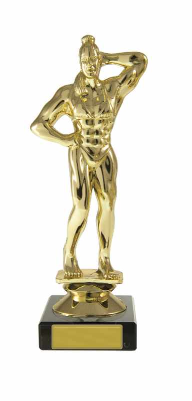 Bodybuilder Fem.Figure on Base