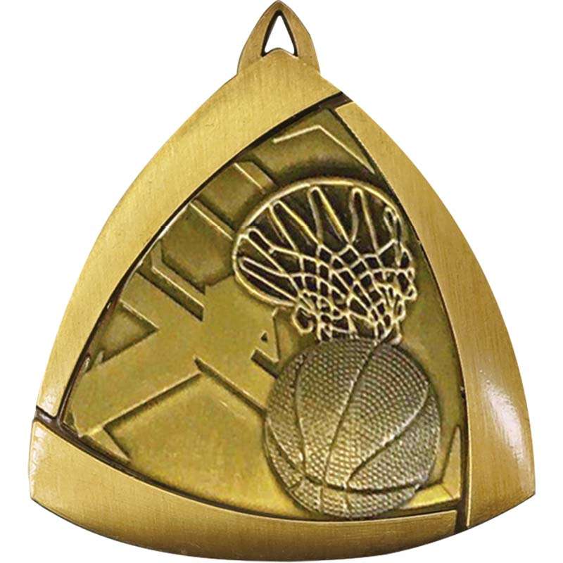 Basketball Triangle Bronze