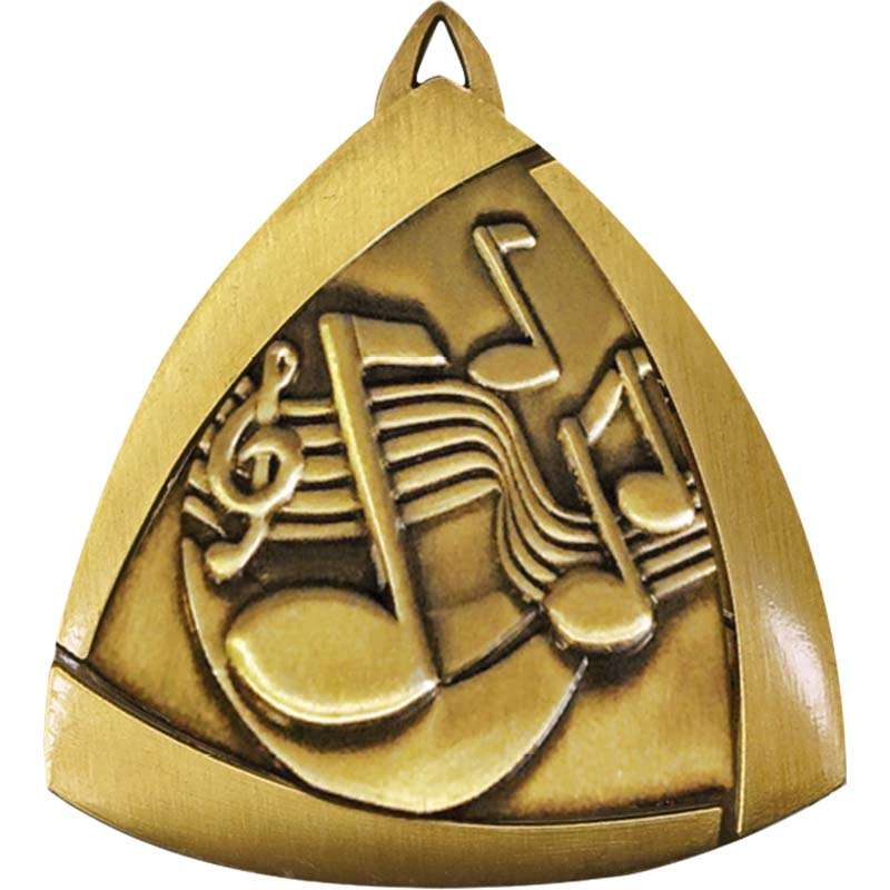 Music Triangle Bronze