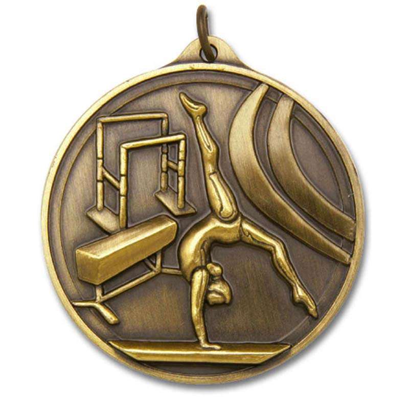Gymnastics Female Sculptured Bronze