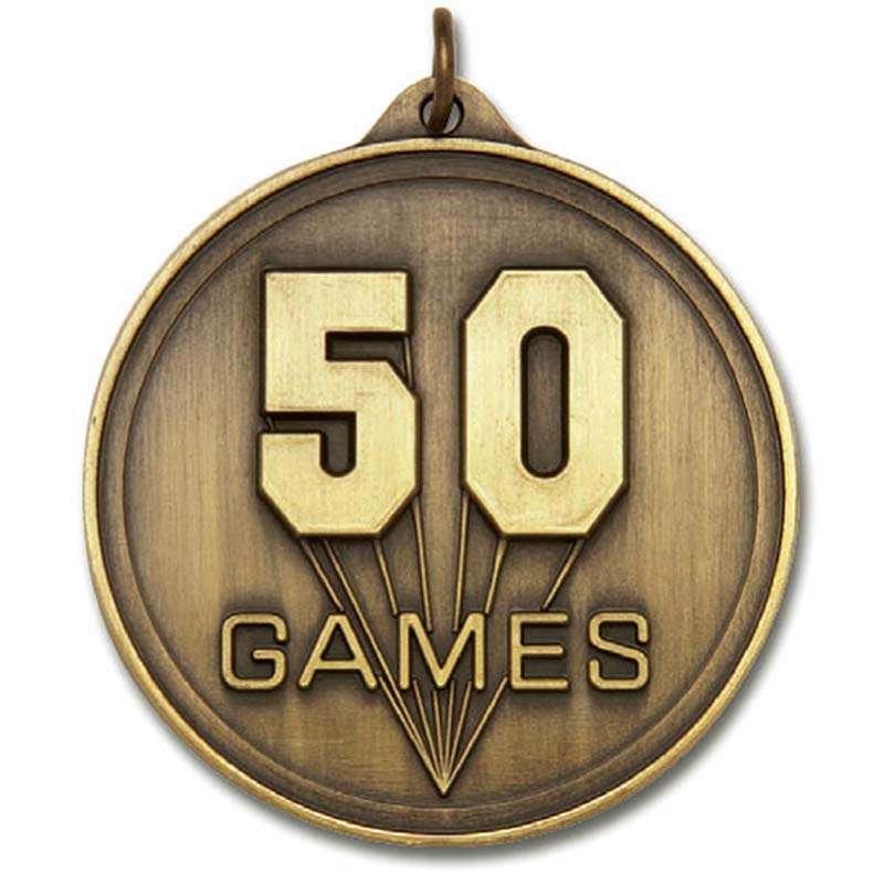 50 Games Sculptured Gold