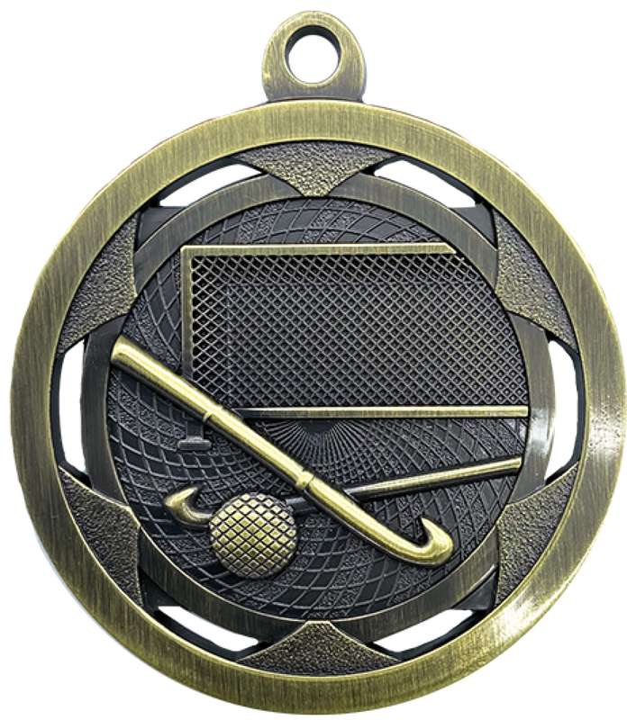 Hockey Sculptured Gold