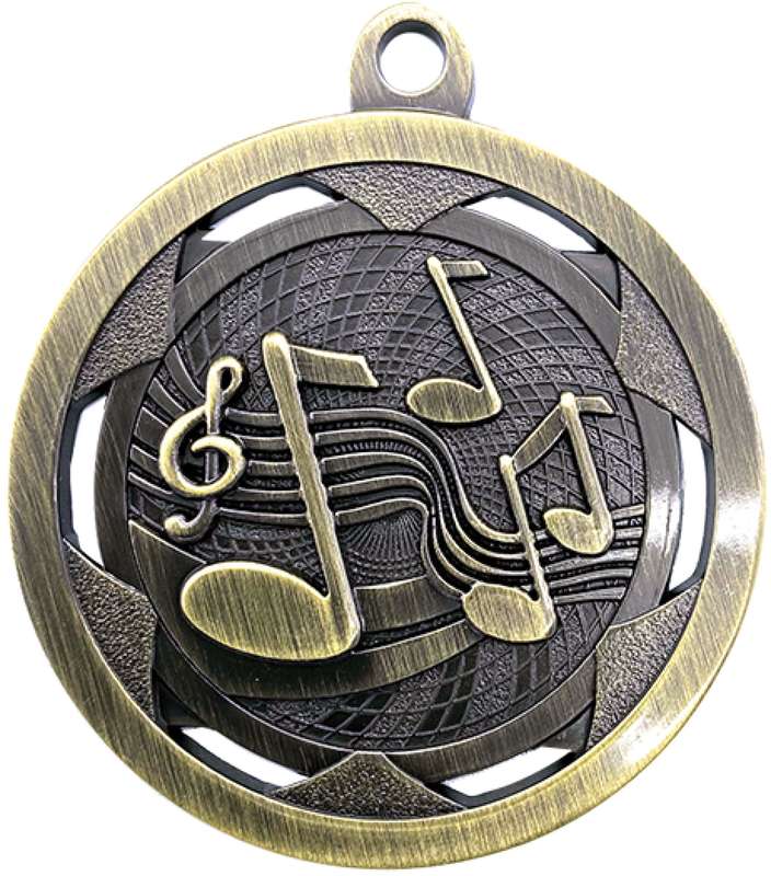 Music Sculptured Gold
