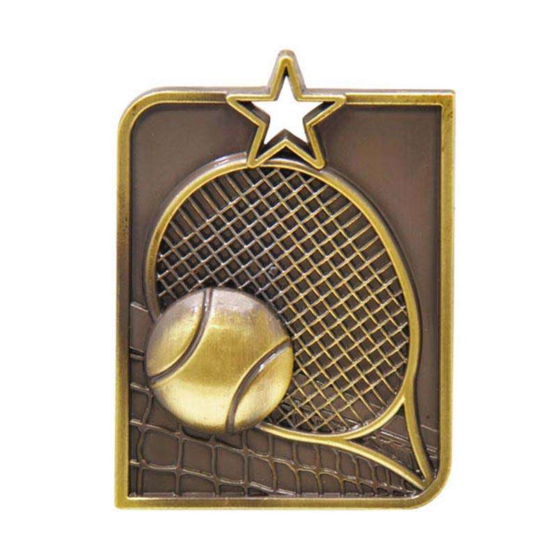 Rectangle Tennis Bronze