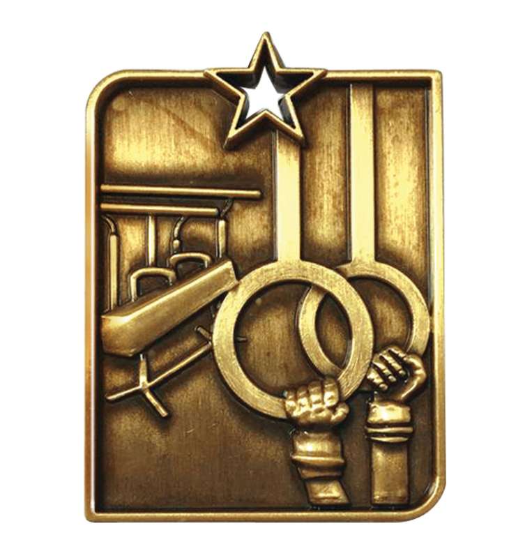 Rectangle Gymnastics Male Bronze