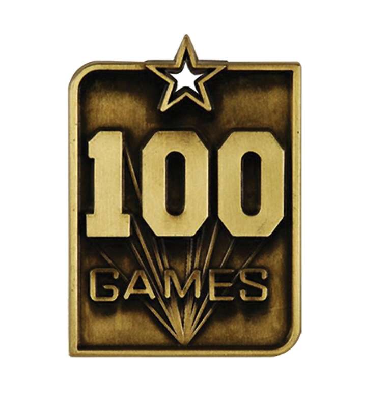 Rectangle 100 Games Gold