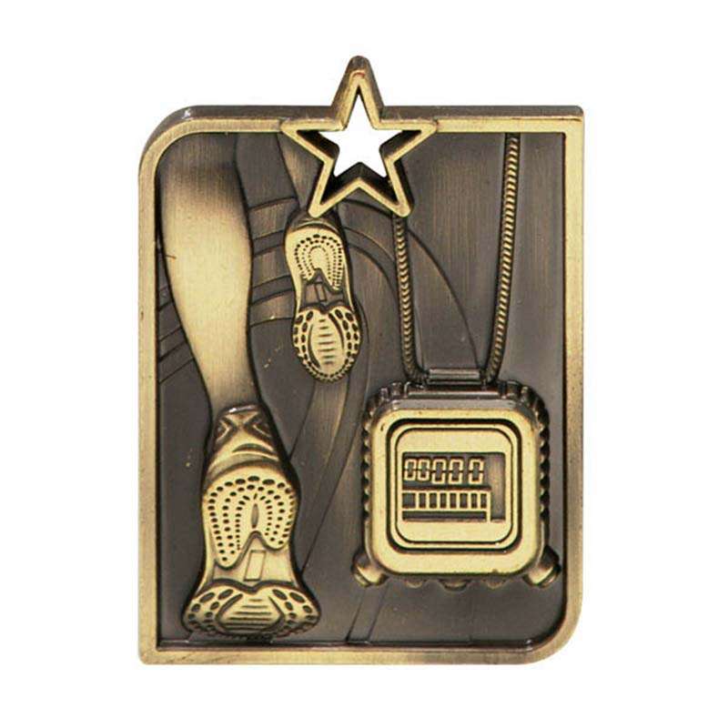 Rectangle Track Bronze