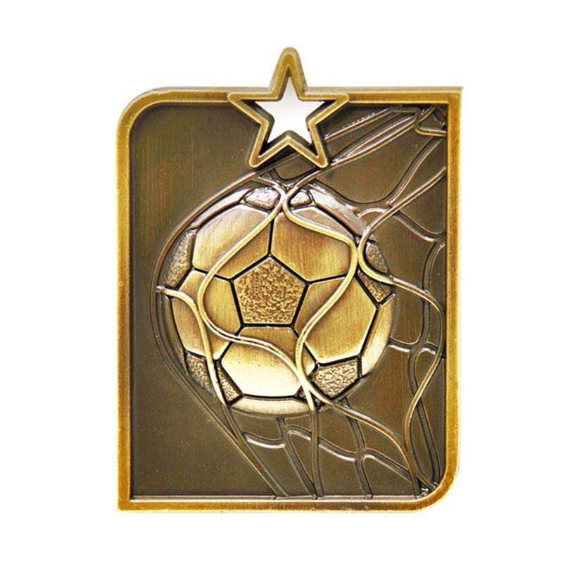 Rectangle Football/Soccer Bronze
