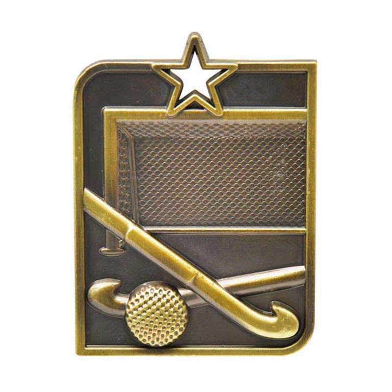 Rectangle Hockey Bronze